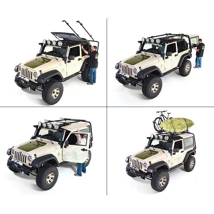 Rugged Ridge 11703.01 Roof Rack, Cargo Racks - Amazon Canada