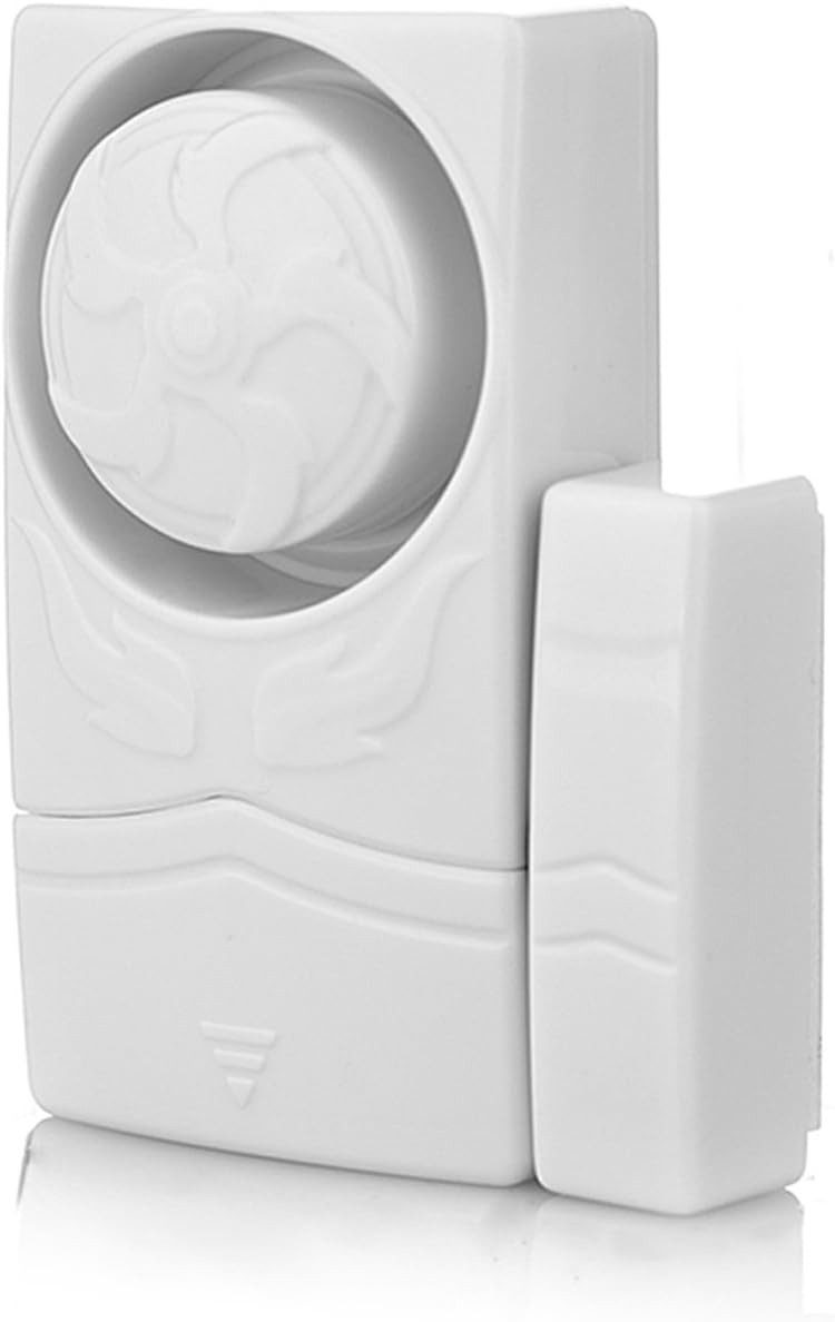 KEYE Wireless Mini Magnetic Home Security Door Window sensor Burglar Alarm Loud 110 dB (One Pack)