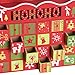 Wooden Christmas Advent Calendar with 24 Drawers for Christmas Decorations