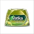 Vatika Naturals Hair Fall Control Styling Hair Cream | Natural Extracts of Cactus, Ghergir & Olive with Nourishing Vatika Oils - 140 ml