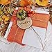 Supla 6 Rolls Assorted Fall Plaid Wired Ribbons and Jute Mesh Burlap Wired Ribbons Decorative Wired Ribbons 2.5