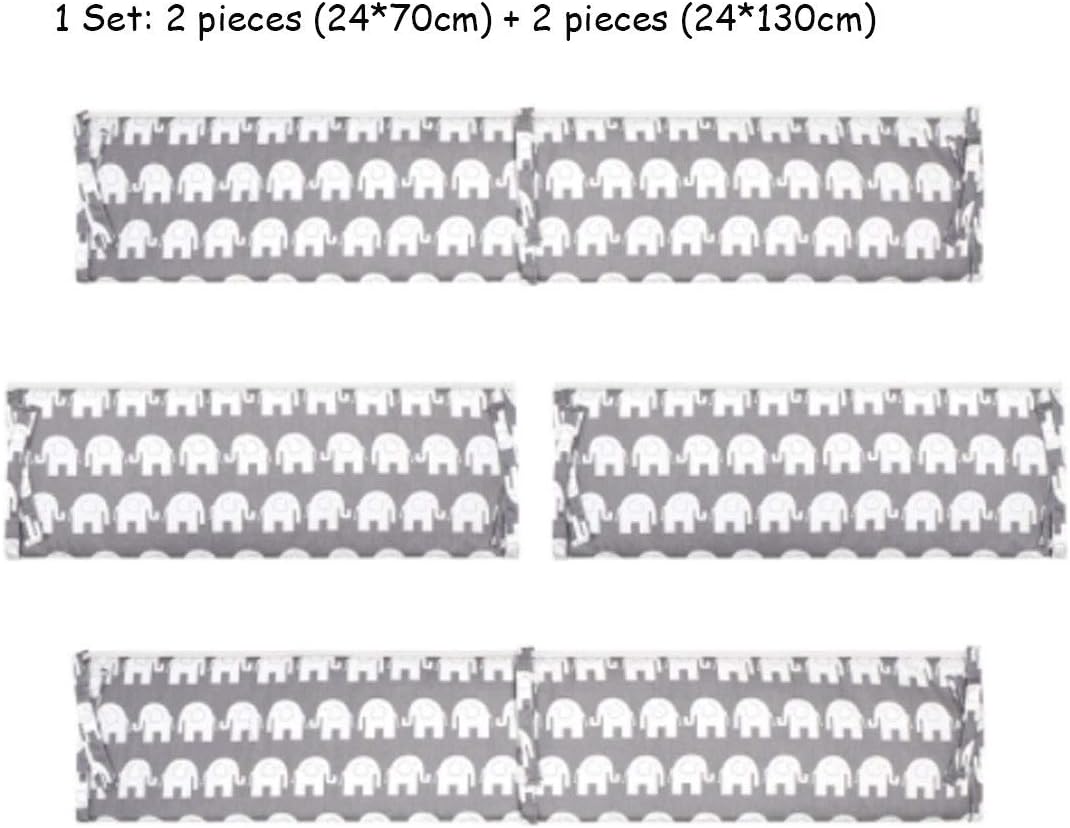 Tours De Lit Levoberg Tour De Lit Bebe En Coton Parc Choc Literie Bebe Protection Coussin Modulable Berceau Fille Garcon 1 Set Elephant Bebe Et Puericulture Lemoncitylive Com