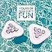 Play Platoon H2PONG Inflatable Party Pong Racks, Includes 5 Ping Pong Balls - Floating Pool Party Game Float Set