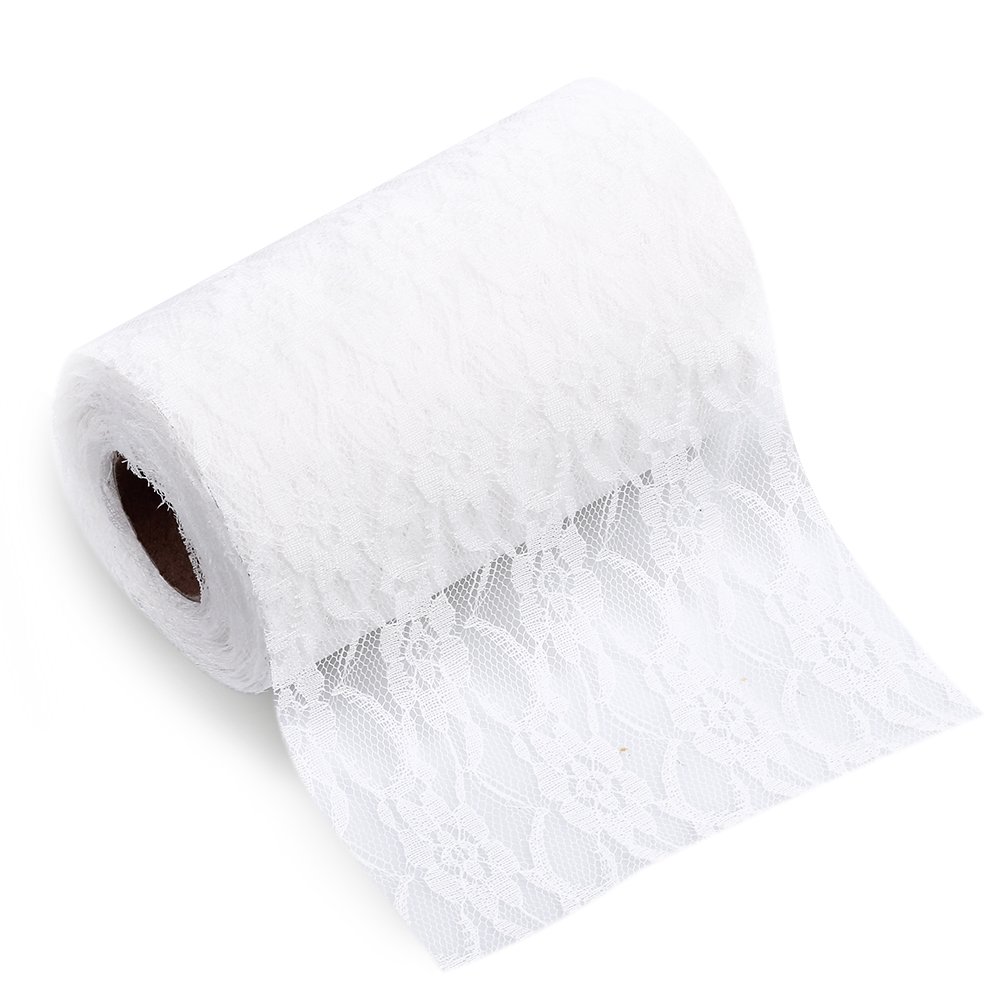 Best roll of burlap table runner with lace