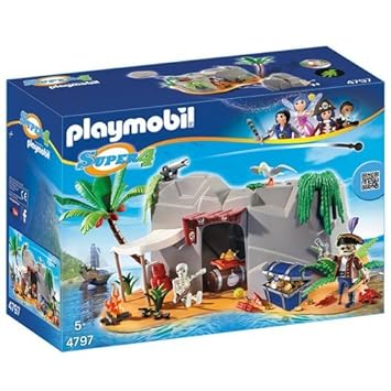 Playmobil - 4797 - Super4 - Caverne Des Pirates