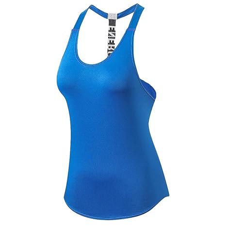 YiJeee Damen Sport Fitness Running Yoga Tops pro ärmellos Quick Dry Training Tank Tops