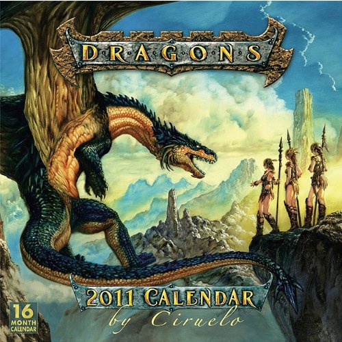 Dragons by Ciruelo 2011 Wall Calendar (Calendar) by