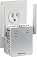 NETGEAR WiFi Range Extender EX3700 - Coverage up to 1000 sq.ft. and 15 devices with AC750 Dual Band Wireless Signal Booster & Repeater (up to 750Mbps speed), and Compact Wall Plug Design