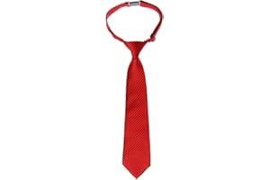 Retreez Woven Pre-tied Boy's Tie with Stripe Textured