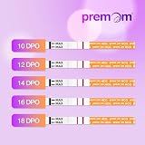 Premom Early Detection Pregnancy Test Strips 20 Count 10 mIU/ml Sensitive view 6