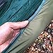 UBOWAY Outfitter Hammock Underquilt, Full Length Lightweight 4 Season Under Quilt for Single and Double Hammocks, Under Blanket Bottom for Camping Hiking Backpacking (Green)