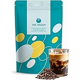 THE VEGAN Plant Based Protein Powder (Coffee) | 2.2lb Vegan Protein | Non-GMO Low FODMAP Soy Protein Isolate with Probiotics | Dairy-Free | Vegan-Friendly | Low Cholesterol | 25 Serving