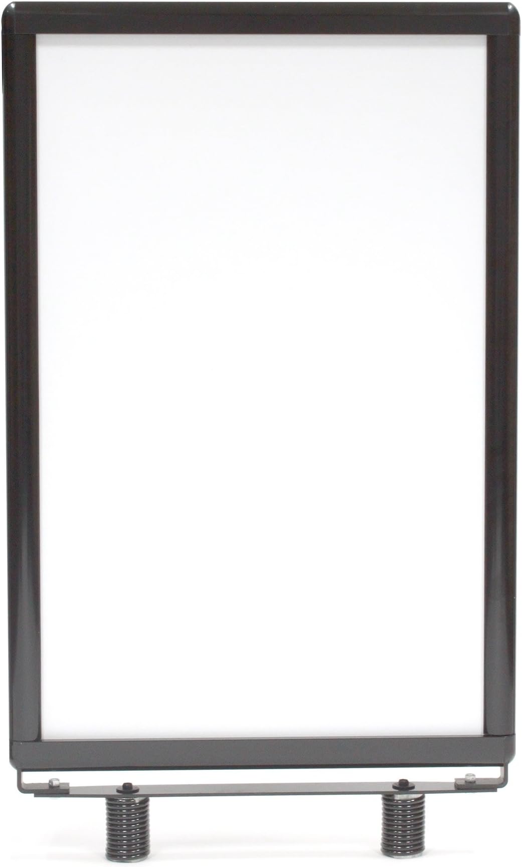 MDI-Worldwide 4204BK WindMaster Curb Sign, Insert Size 28" Width x 44" Height, Gloss Black