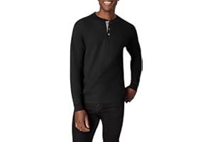 Hanes Mens T-Shirts, Men's Beefyt Henley Shirts, Men's Cotton Long Sleeve Shirts