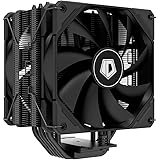 ID-COOLING SE-225-XT Black CPU Cooler AM4 CPU Cooler 5 Heatpipes CPU Air Cooler 2x120mm Push-Pull PWM Fan Air Cooling for Int