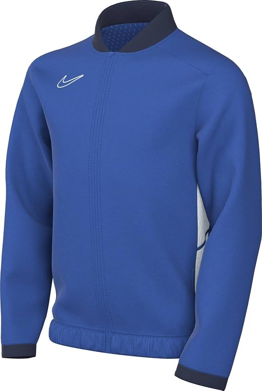 FZ9851-463 Y NK DF ACD25 TRK JKT W Giacca Unisex Ragazzi ROYAL BLUE/MIDNIGHT NAVY/WHITE/WHITE Taglia S