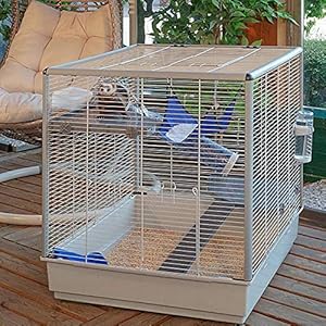 Ferplast Gabbia Grande per Furetti Furet Xl, Tre Livelli con Accessori Amaca e Tubi per Furetti, Rete in Metallo…