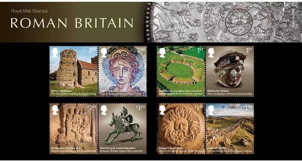 The Roman Britain Stamp Presentation Pack 2020