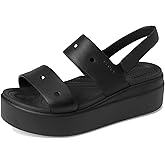 Crocs Women's Brooklyn 4U Low Wedges, Platform Wedge Sandals for Women