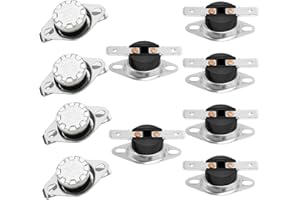 Thermal Control Switch Aopin KSD301 Normally Closed NC 100 Degree 250V 10A Thermostat Temperature Switch 10 PCS