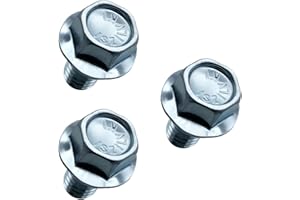 CIL2CRLU2 (3 Pack) 38765 Torque Converter Bolts (3/8"-16 x 5/8") Compatible with Turbo 350,Turbo 400 Torque Converter