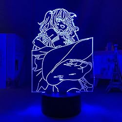 vcvcvc Genshin Impact Qiqi Wish lamp Game Light 3D