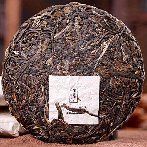 Chinesischer Pu'er Tee 100g (0.22LB) Roher Puer Tee Grüner Tee Bangwei Alter Baum Tee Kuchentee Alter Pu-Erh-Tee Alte… – Bild 4