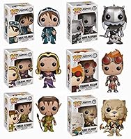 Funko Pop! Magic: The Gathering Set of 6 Nissa, Chandra, Liliana