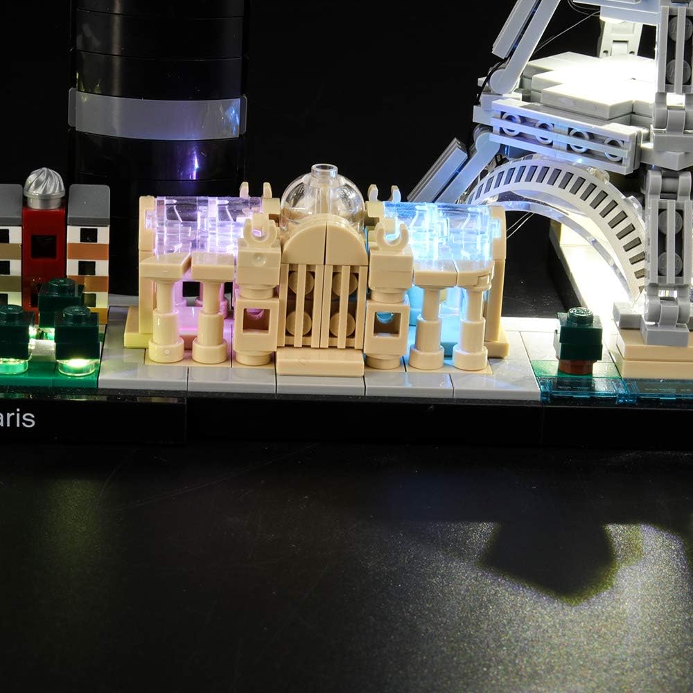 LIGHTAILING Light Set For (Architecture Paris) Building Blocks Model - Led Light kit Compatible With Lego 21044(NOT Included The Model) - Image 4