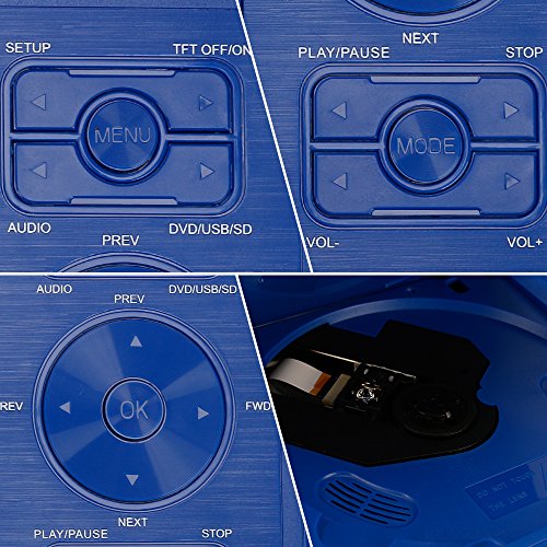 6 TENKER+Portable+Player+Rechargeable+Battery