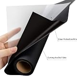 HTVRONT Black Heat Transfer Vinyl 12x15ft Easy to Cut for Silhouette Cricut view 2