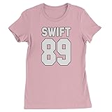 Expression Tees Womens Swift 89 T-Shirt Large Light