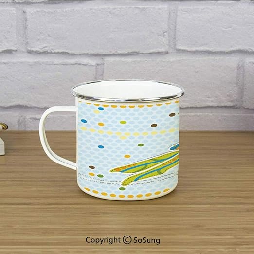 kids camping mug