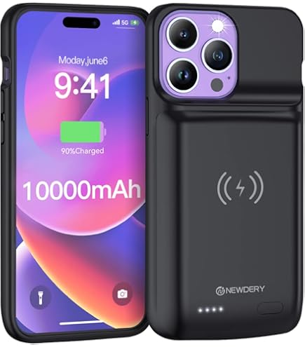 Amazon.com: Battery Case for iPhone 14 Plus,Upgraded 10800mAh High