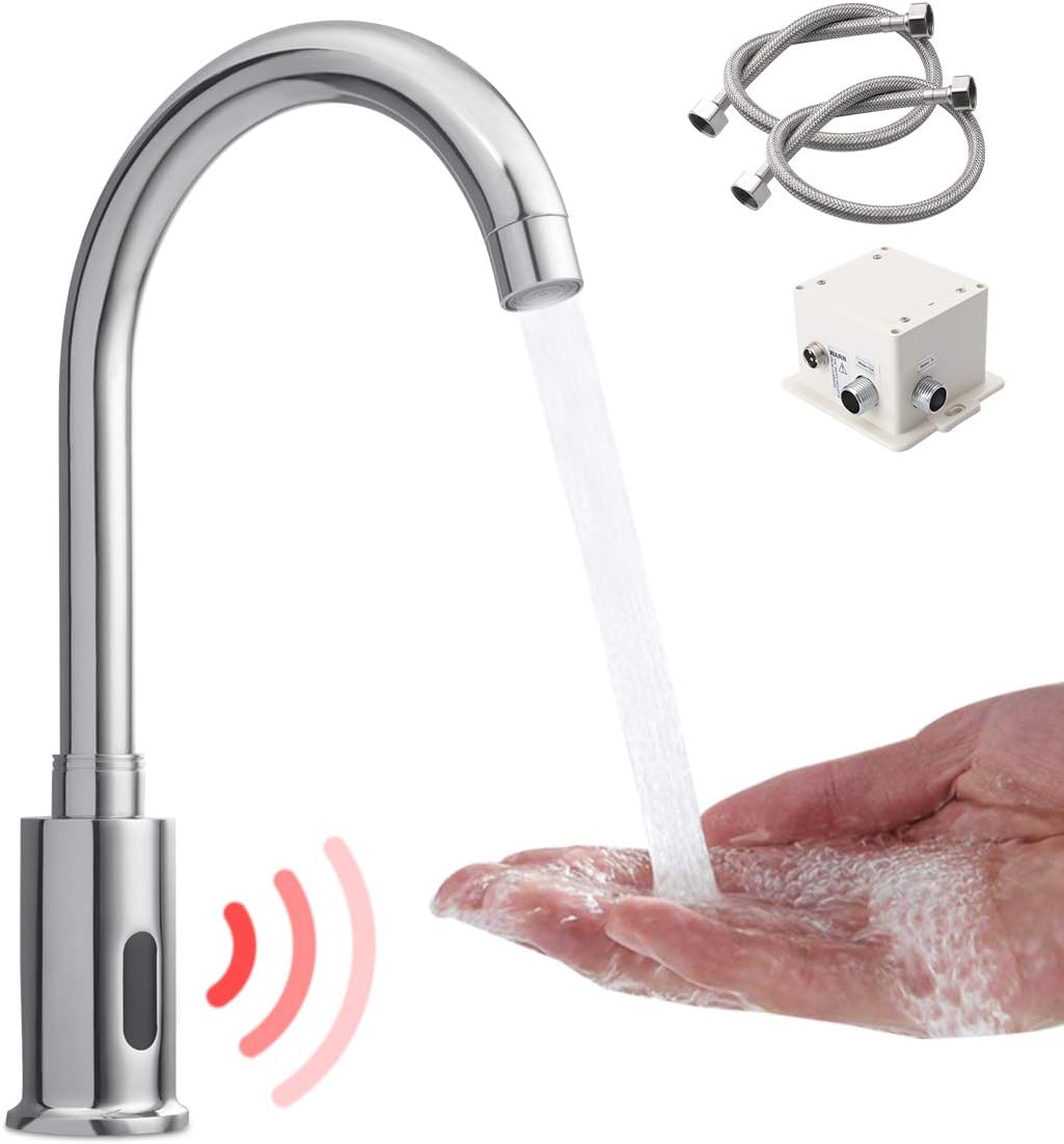 Instalación de baño y cocina Grifo de latón con sensor de infrarrojos