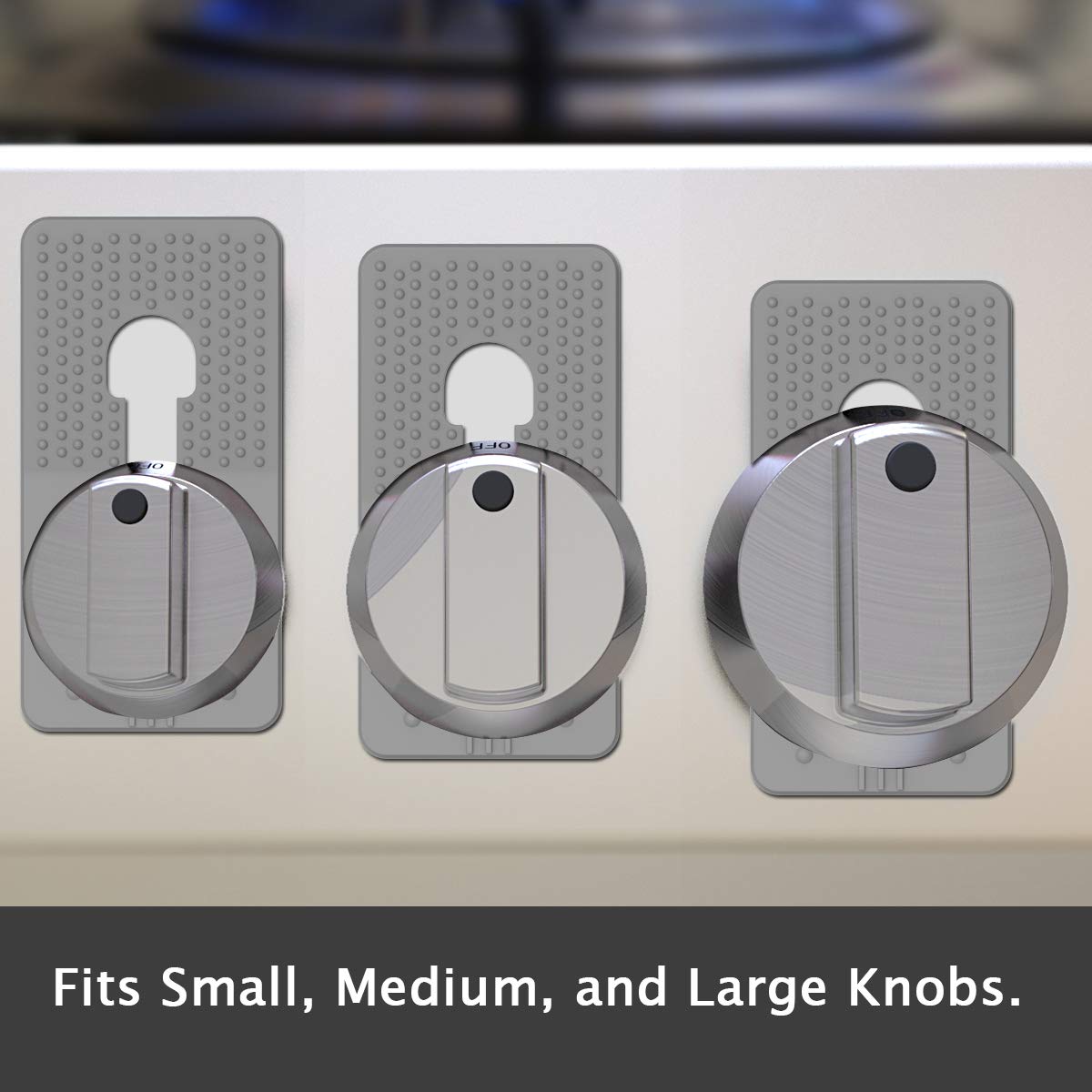 Baby Safety Stove Gas Knob Locks Red 6 Pack Aukfa Safety Children