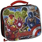 Marvel Avengers Lunch Bag, Black