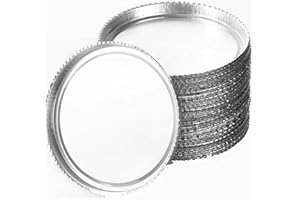 Laboratory Aluminum Foil Weighing Pan, Moisture Analyzer Disposable Sample Pan Diameter 50 Pieces/Box 90MM