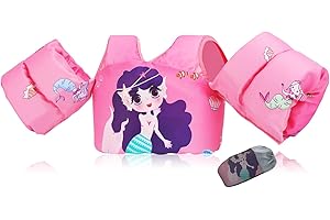 Welebar Swim Vest for Toddler, Suit for Kids 28-70 lbs, Floaties for Boys and Girls Swimming Aid, Training, Suit for Infant/Toddler/Children