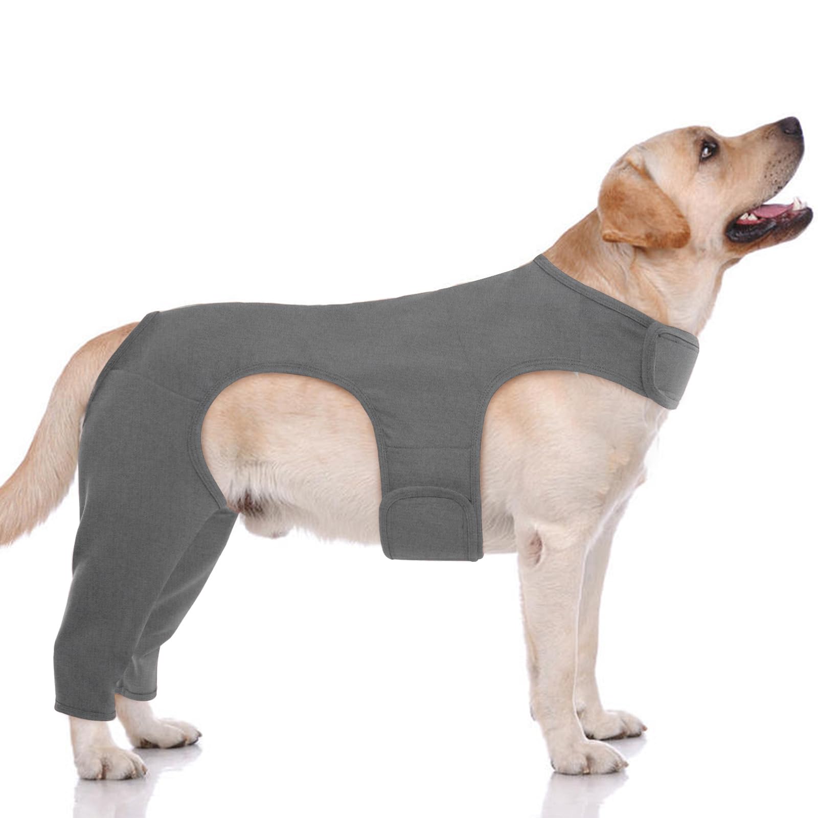 Hjyokuso Recovery Suit For Dogs - Dog Leg Surgery Recovery Suit, Lick Sleeve To Prevent Licking Bite, Avoids Wound Infection