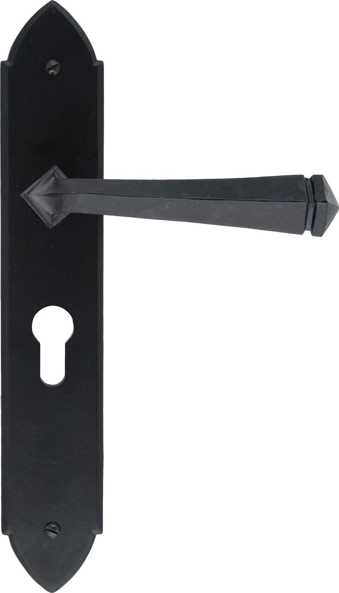 From the Anvil Black Gothic Lever Lock Set