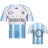 Soccer Jerseys for Men&Women S-2XL,#10 National Team Fan Soccer Practice Jerseys Football Shirt