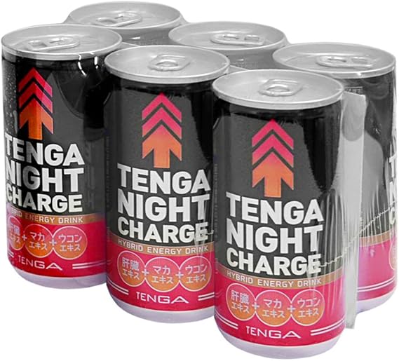 Amazon TENGA NIGHT CHARGE テンガ ナイトチャージ 6本入り【ハイブリットエナジードリンク】 TENGA
