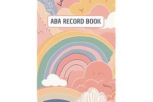 ABA Record Book: Session Notes For ABA Therapists, ABA Appreciation Gift, ABA Office Supplies