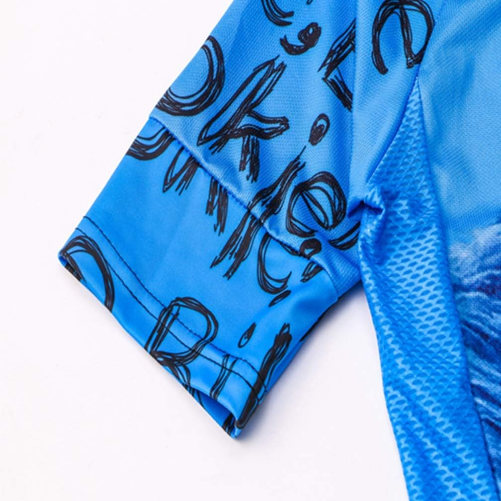 Mens Cycling Jersey Shirt,2020 Short Sleeve Bike Jersey Riding Tops Outdoor MTB Cycling Clothing: Clothing