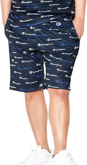 Amazon チャンピオン ハーフパンツ メンズ ショートパンツ ジャージ 軽量 吸汗速乾 抗菌 防臭 C3 Rs501 ネイビー L 大きいサイズ ショートパンツ 通販