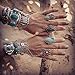 idealway Bohemian Antalya Turkish Boho Coin Jewelry Coachella Festival Tribal Ethnic Statement Bracelet
