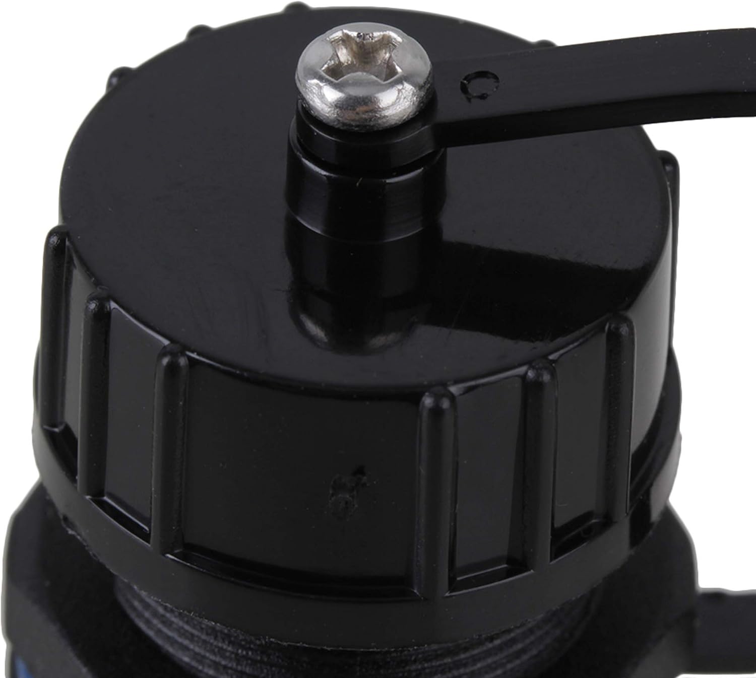 CNBTR Ethernet LAN Black IP68 Friendly M20 Stuffing Locknut Plastic RJ45 Underwater Gland Connector Set of 10 - Image 5