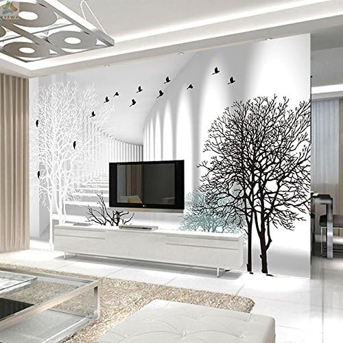 HUANGYAHUI Einfache Und Moderne Schwarze Und Weiße Non-Woven