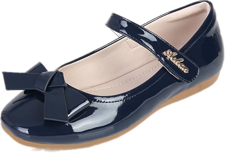 Girl's Flexible SlipOn Dress Ballet Flats Dress Shoes